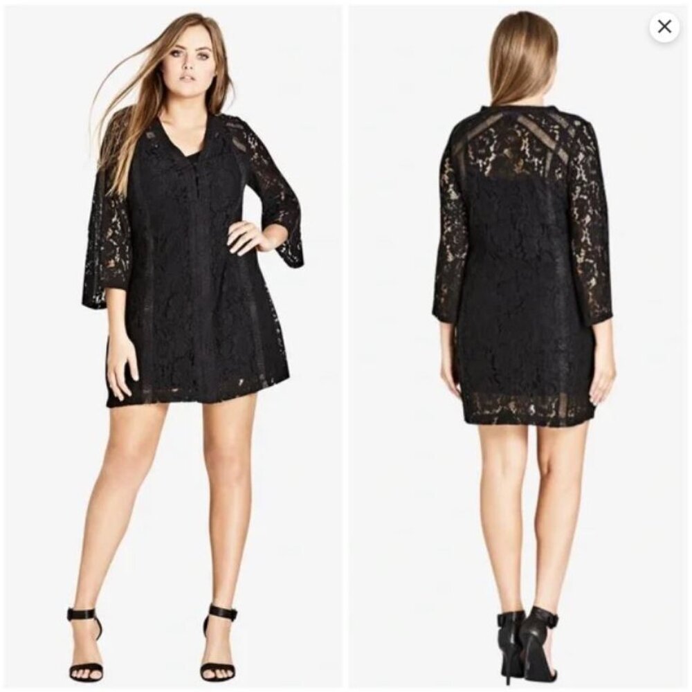 NEW | City Chic Innocent Lace Dress